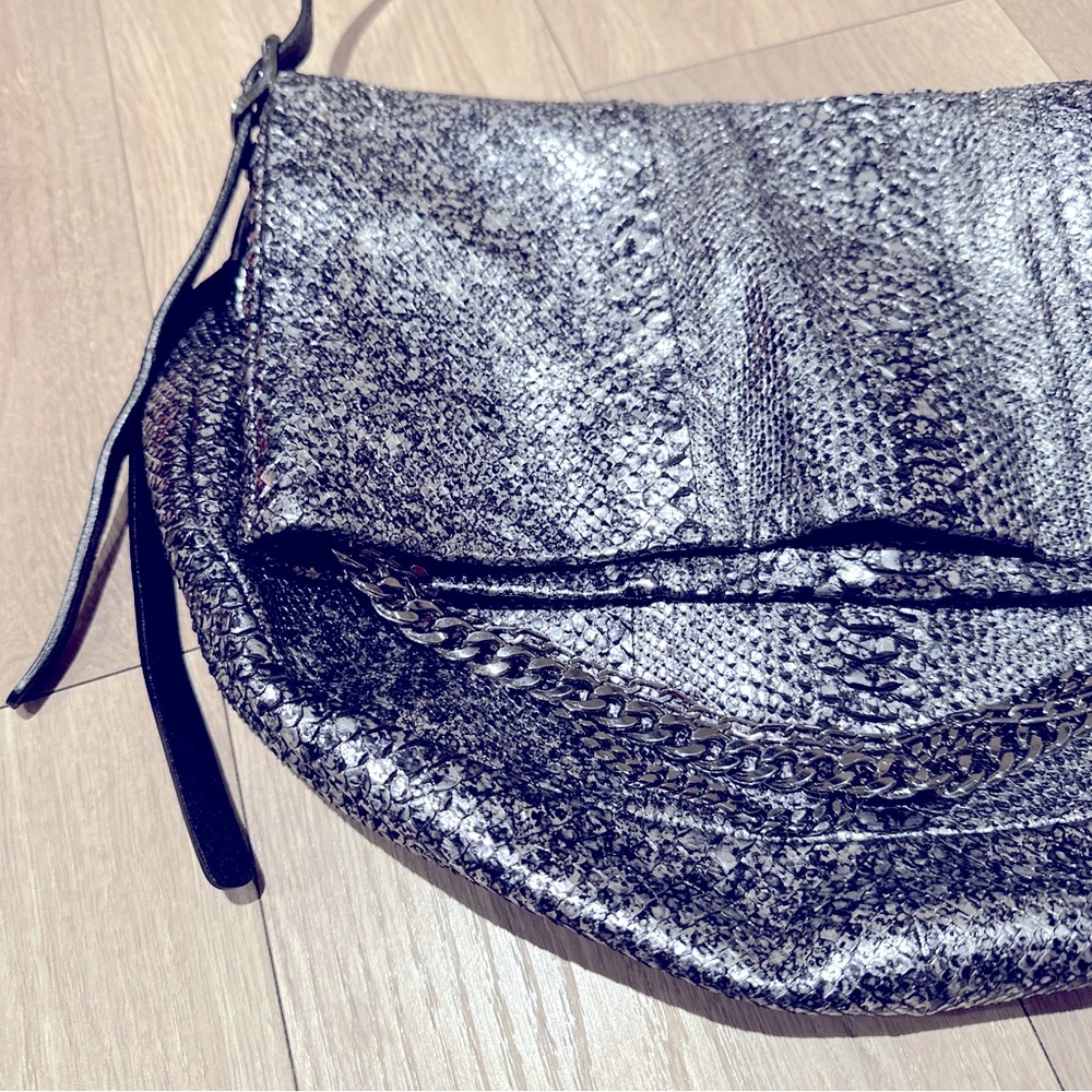 Jimmy Choo-Limited Edition- Mettallic Python Bag - image 5